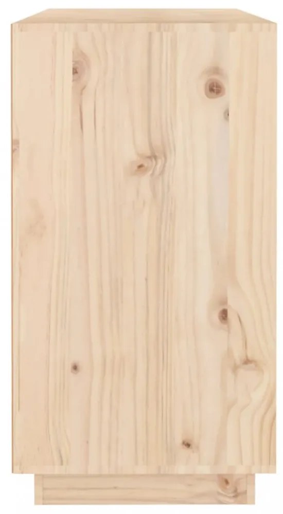 tömör fenyőfa tálalószekrény 100 x 40 x 75 cm