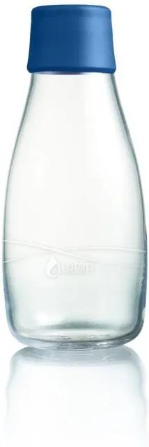 Sötétkék üvegpalack, 300 ml - ReTap