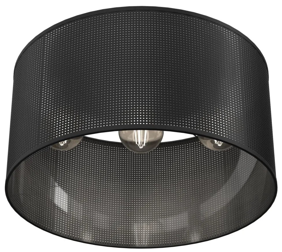 Felületre szerelhető csillár LOFT SHADE 3xE27/60W/230V fekete