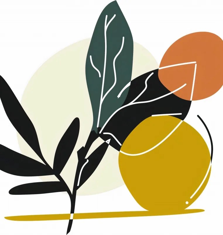 Poszter 25x35cm Elegáns Flóra