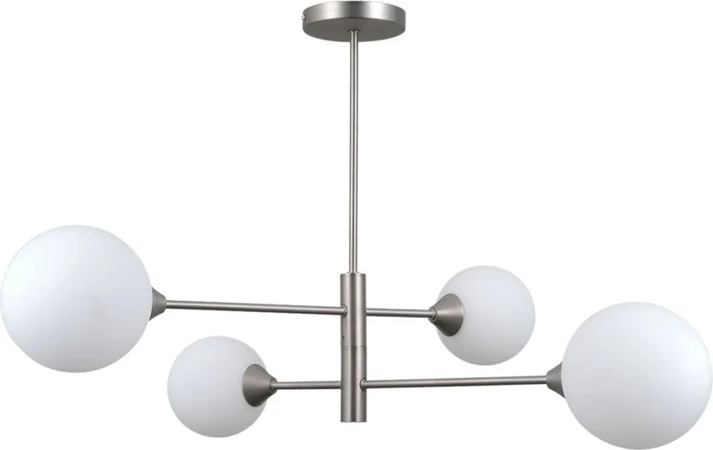 Italux EVORA PND-55342-4-SN Plafonlámpa 4x5W/G9 IP20