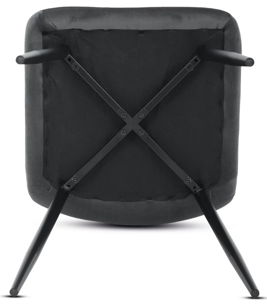 Étkezőszék garnitúra CT-281 GREY4, 4 db