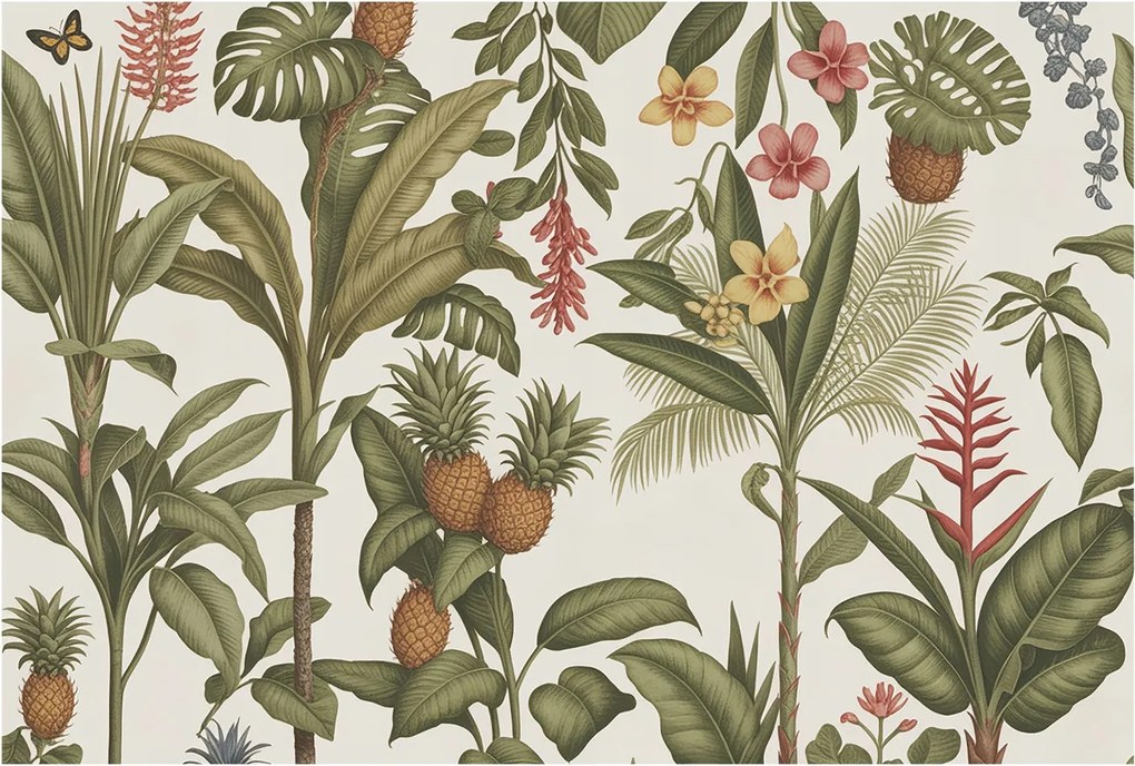 Fotótapéta Flizelin Dekoratív Hálószoba Egzotikus természet 104x70