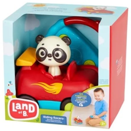B-Toys - Autó távirányítóval Panda Bingo 4xAA + 2xAAA