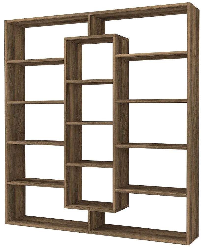könyvespolc Ample - Walnut
