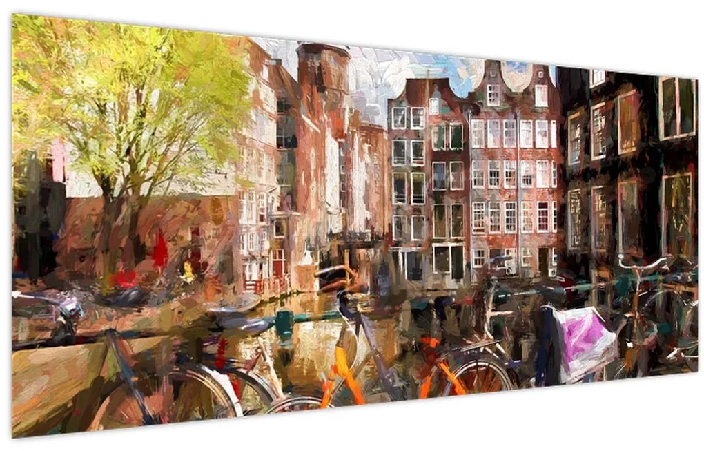 Kép - Amsterdam (120x50 cm)