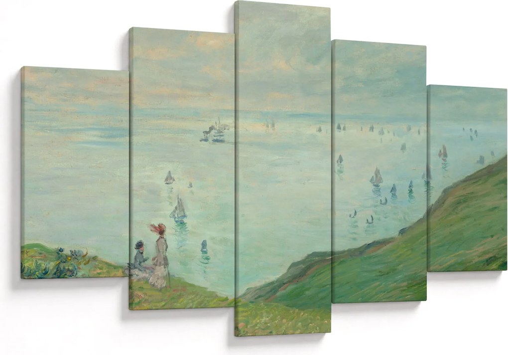 Kép - Henri Fantin-Latour, Cliffs at Pourville, reprodukciók (150x105 cm)