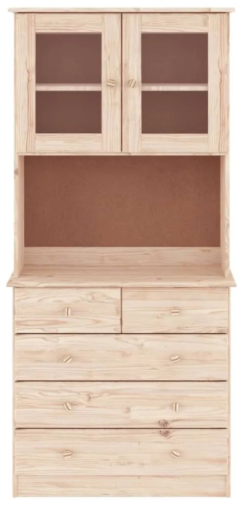 ALTA tömör fenyőfa magasszekrény 77 x 35 x 165 cm