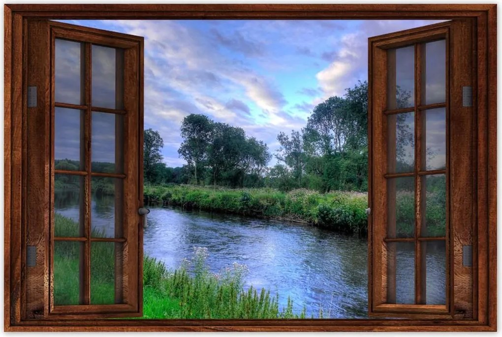 Poszterek 120x80 Esti folyó