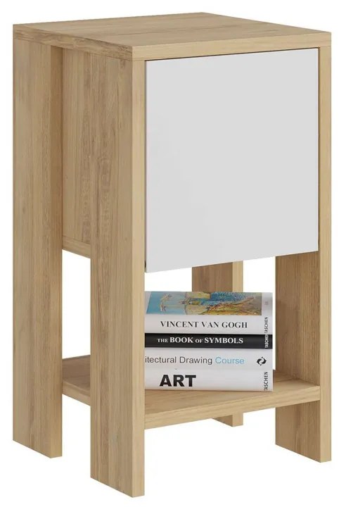 Éjjeliszekrény Ema Sapphire Oak
