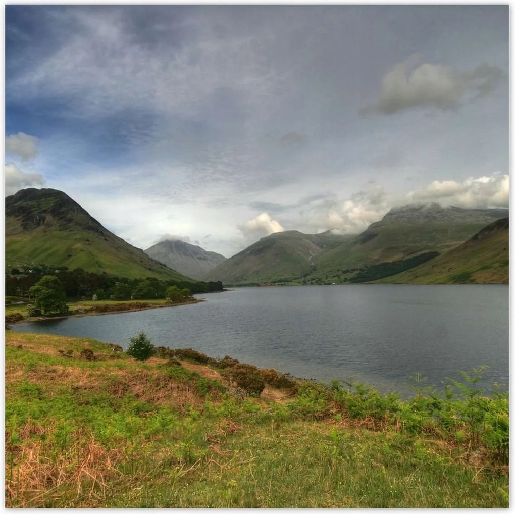 Poszterek 30x30 Hegyek kilátás