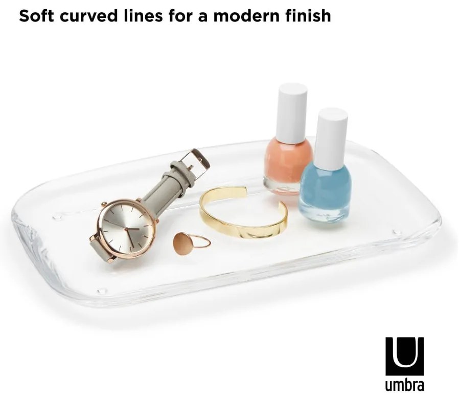 Műanyag fürdőszobai rendszerező Droplet – Umbra
