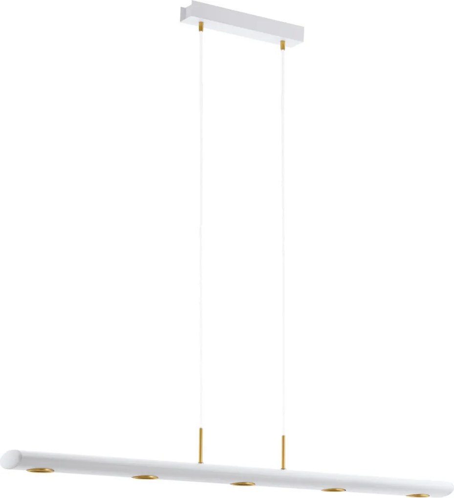 EGLO 39371 CANELAS Modern Led Függesztett Lámpa Fehér, Arany LED IP20