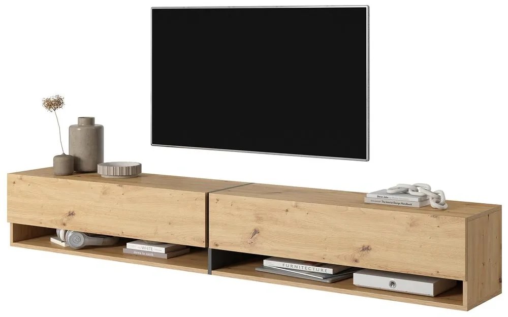 Tv szekrény/asztal Myrtha 200 (artisan tölgy) . 1098779