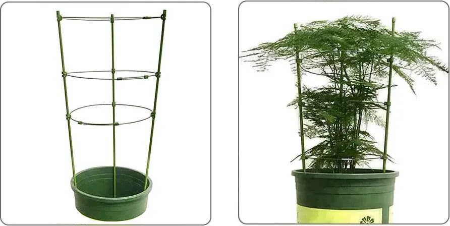 Kör alakú növénytámasz cserepes növényekhez - VERK 01894 - 3 kör