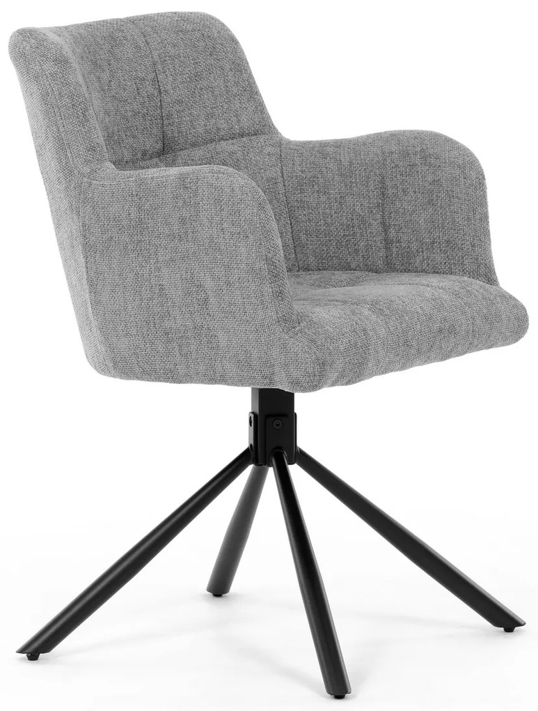 Étkezőszék szett visszatoló mechanizmussalDCH-T1122 GREY2, 2 db
