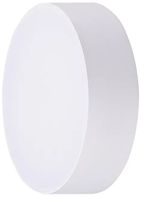 AZZARDO 4495 CASPER ROUND 4000K WH Modern Kültéri Mennyezeti Lámpa Fehér LED IP54