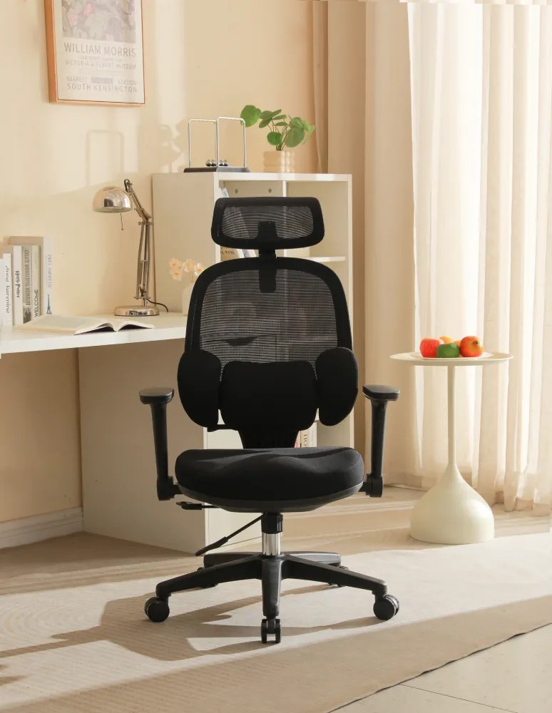 Irodai szék, fekete, ABRAMO