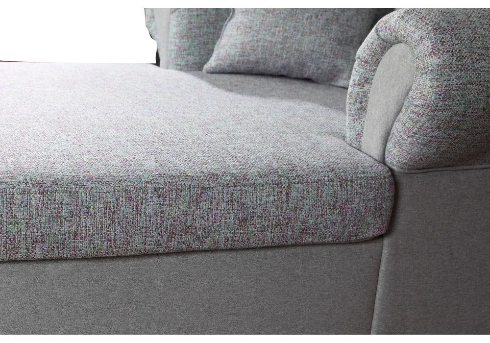 Szürke fotel Lord – Ropez