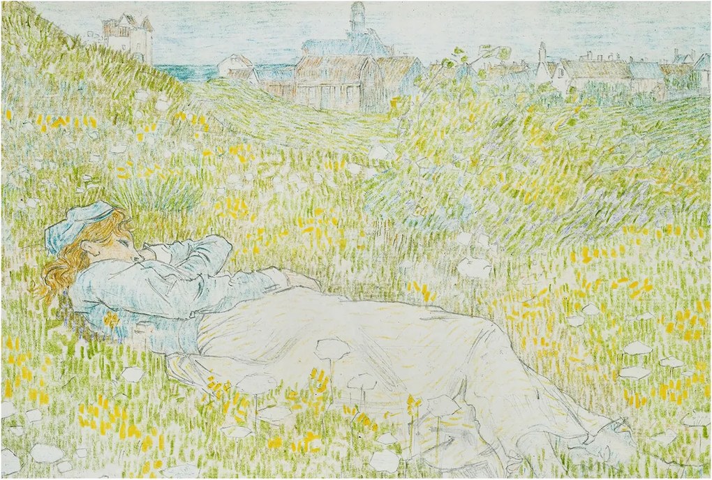 Flizelin tapéta Divatos 3D fali ragasztó Tavaszi pihenés 104x70 Ragasztó