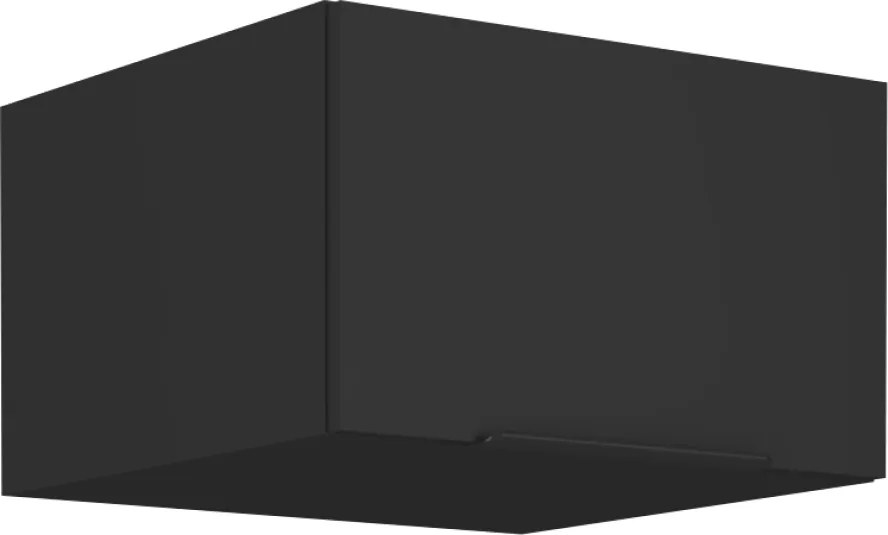 Felső szekrény, fekete, SIBER 60 NAGU-36 1F