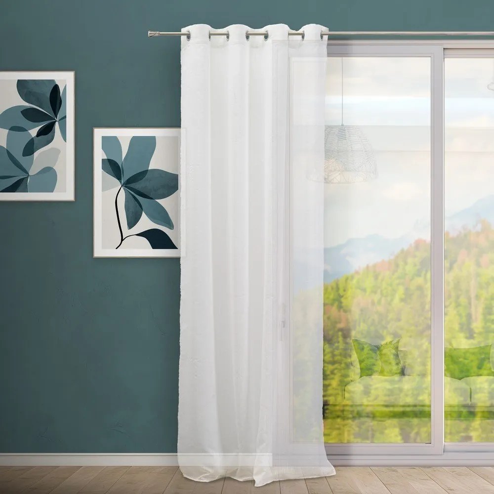 Fehér fényáteresztő függöny 140x260 cm Lite – Casa Selección