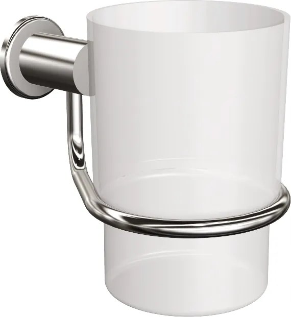 Pohártartó Króm műanyag pohárral 250 ml