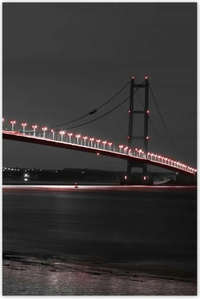 Poszterek 80x120 Piros világítás