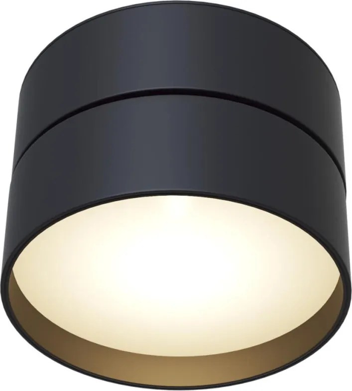 MAYTONI C024CL-L18B4K ONDA Hengeres Mennyezeti Lámpa Fekete LED IP20