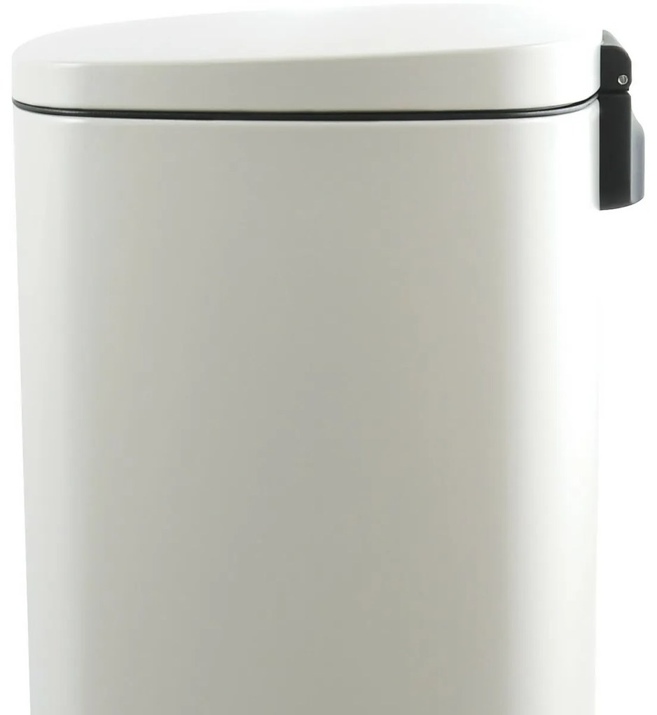 Spirella Pedálový odpadkový koš soft-close Akira 50 l, matt white, 50 l