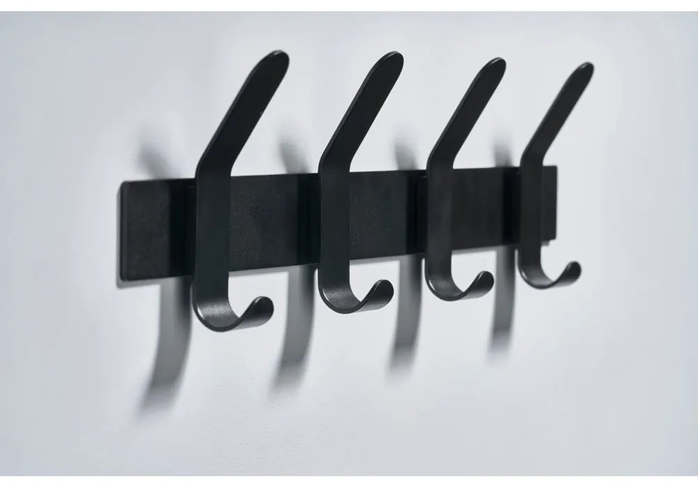 A-Rack Soft Grey szürke acél fali fogas - Zone