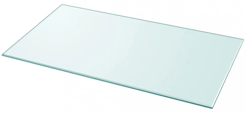 edzett üveg asztallap téglalap alakú 1200 x 650 mm
