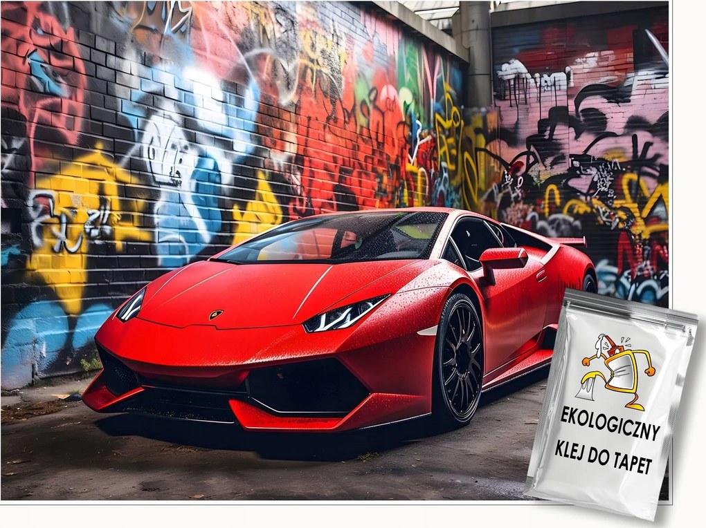 Fotótapéta Sportautó Fiú Ifjúsági Tapéta Gyerekeknek 400x280