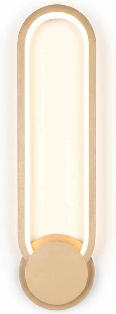 Horoz Beltéri Led fali lámpa Always-w 12W 700lm 4000K Arany