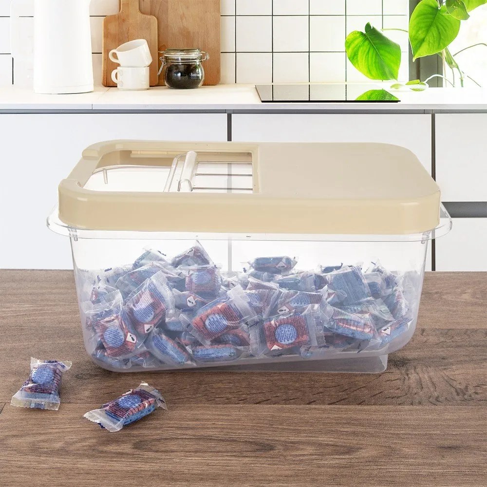 Fedeles műanyag tárolódoboz 35x20x18 cm Slop – Orion