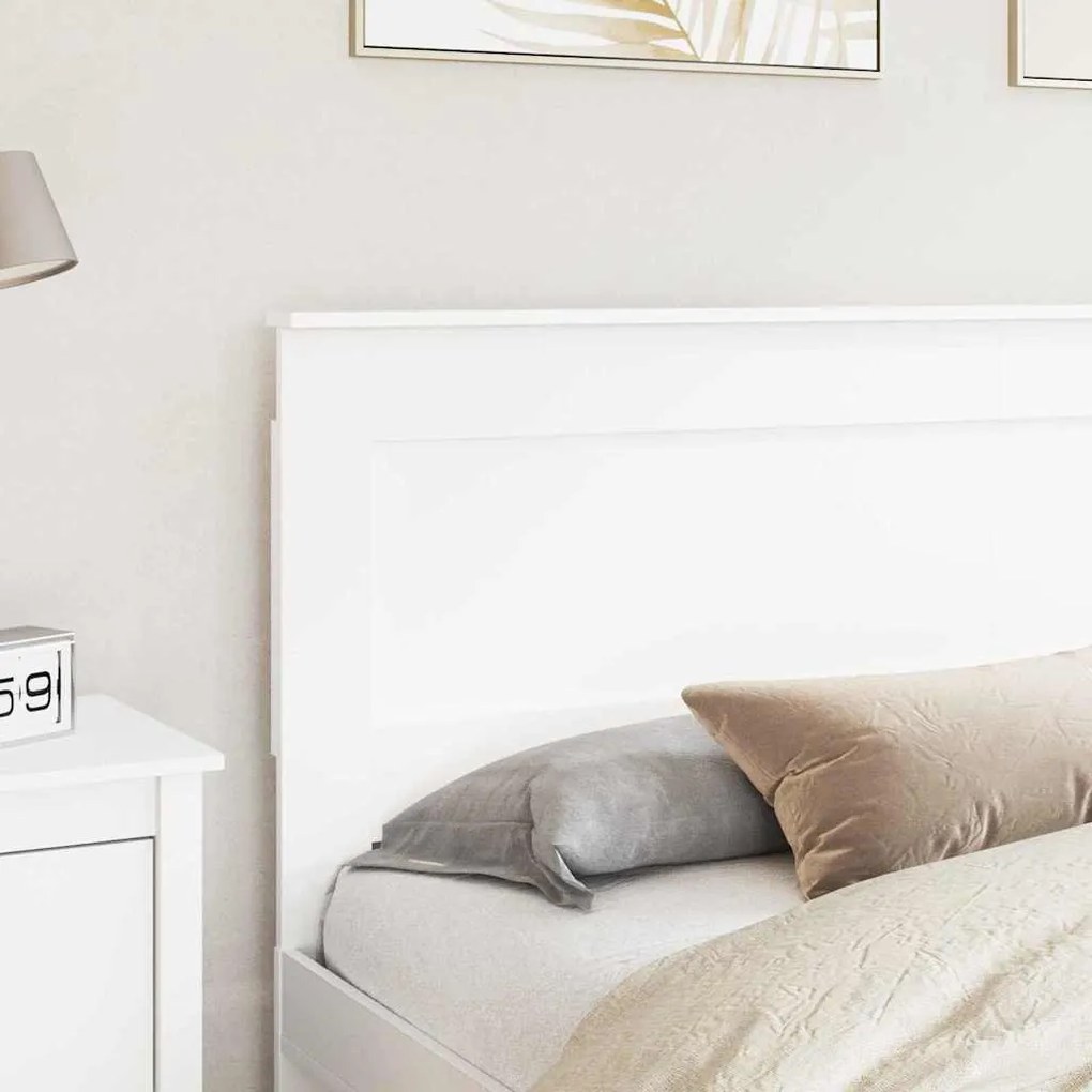 Fejtámla fejtámlával Fehér 180 cm Faanyag