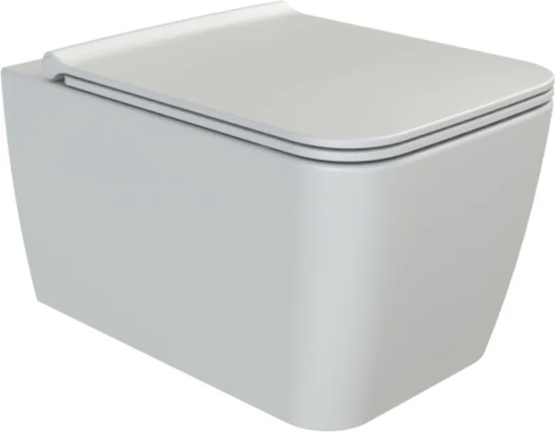 CeraStyle HERA fali WC - rimless - perem nélküli - rejtett rögzítésű - 52 cm
