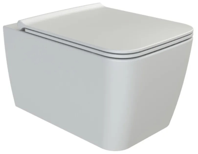 CeraStyle HERA fali WC - rimless - perem nélküli - rejtett szerelésű - 52 cm