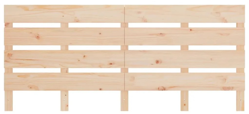 tömör fenyőfa fejtámla 140 x 3 x 80 cm