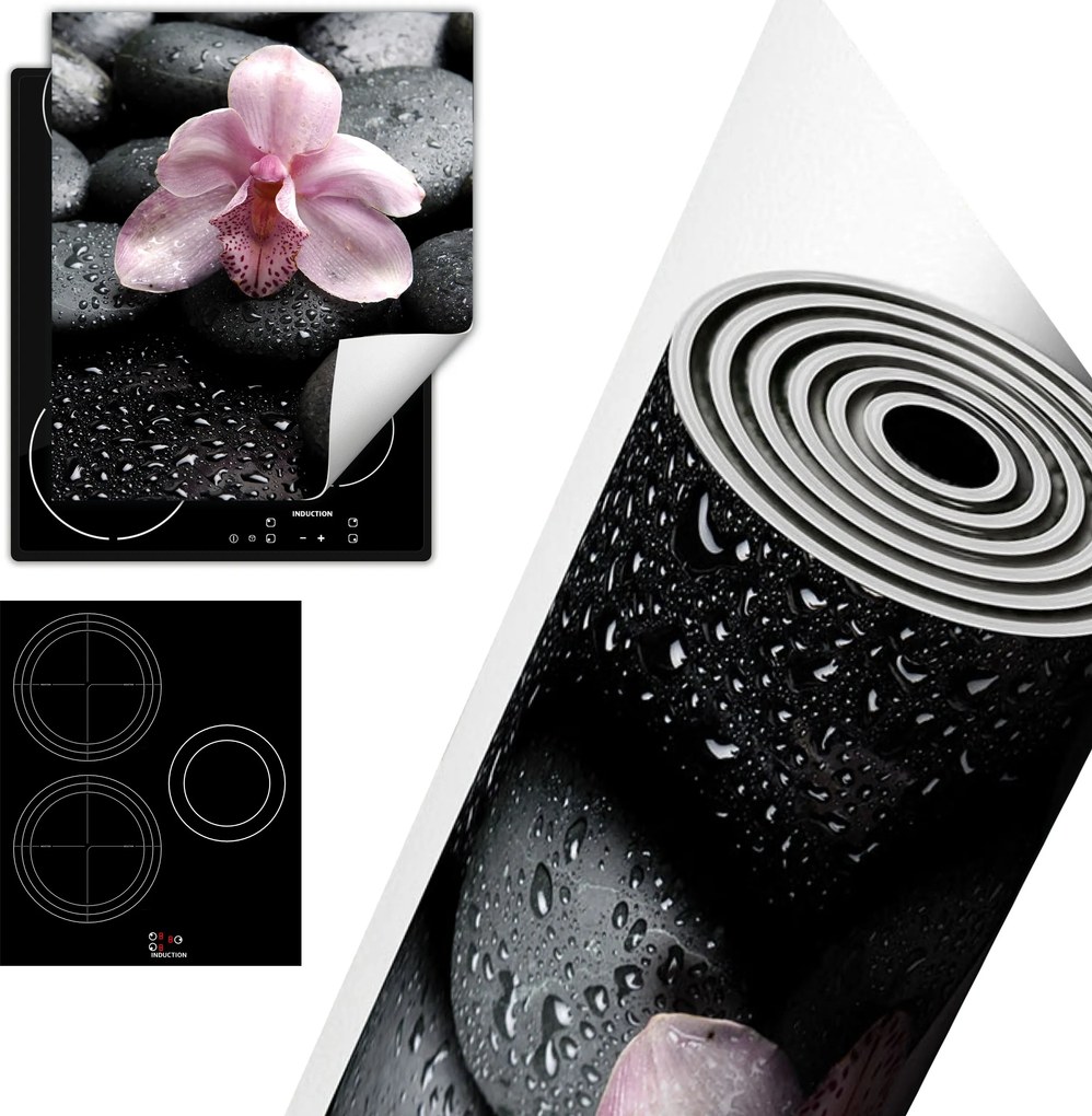 Tűzhelyvédő Szőnyeg Asztali Dekoráció 45x52 virág cseppek