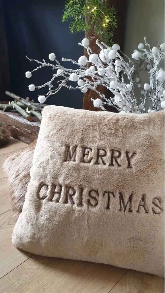 Merry Christmas karácsonyi díszpárna