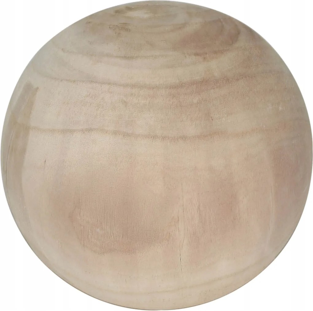 Fa dekorációs golyó, ø 25cm