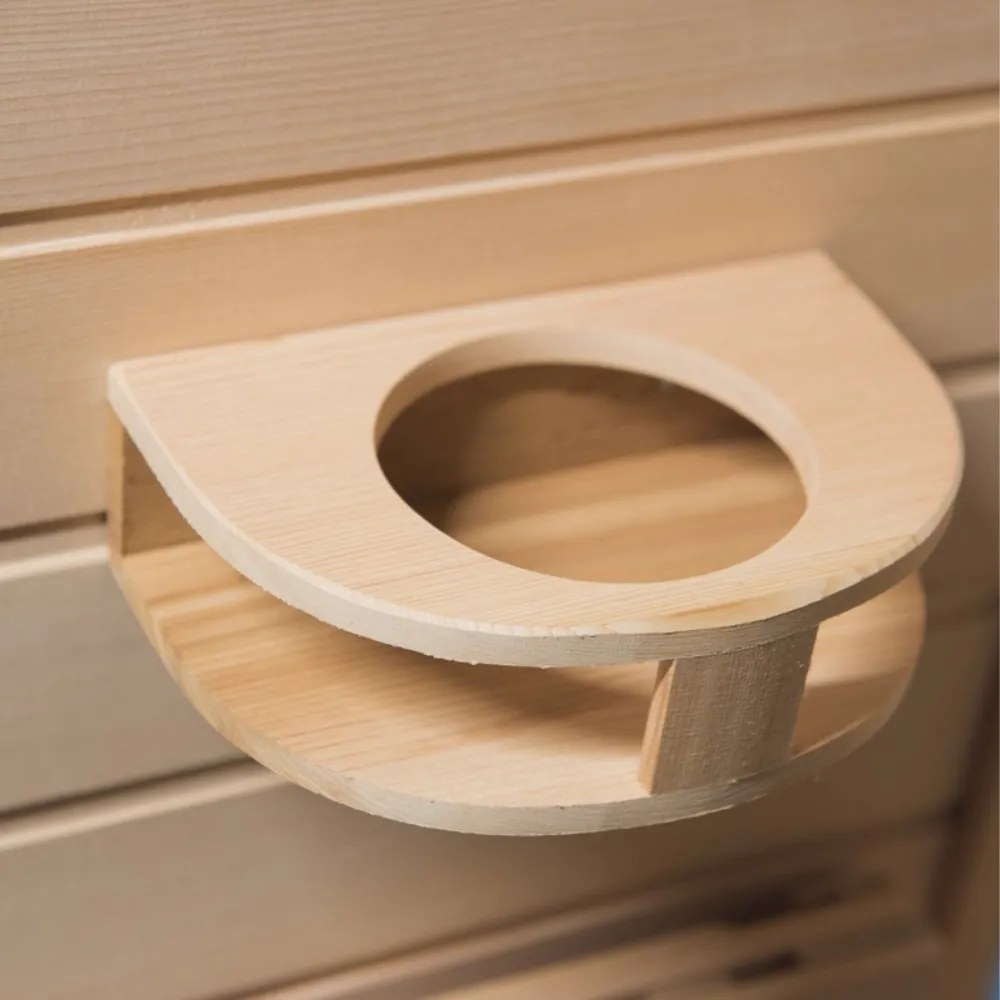 Sauna DeLuxe 4440 CB / CR, barna