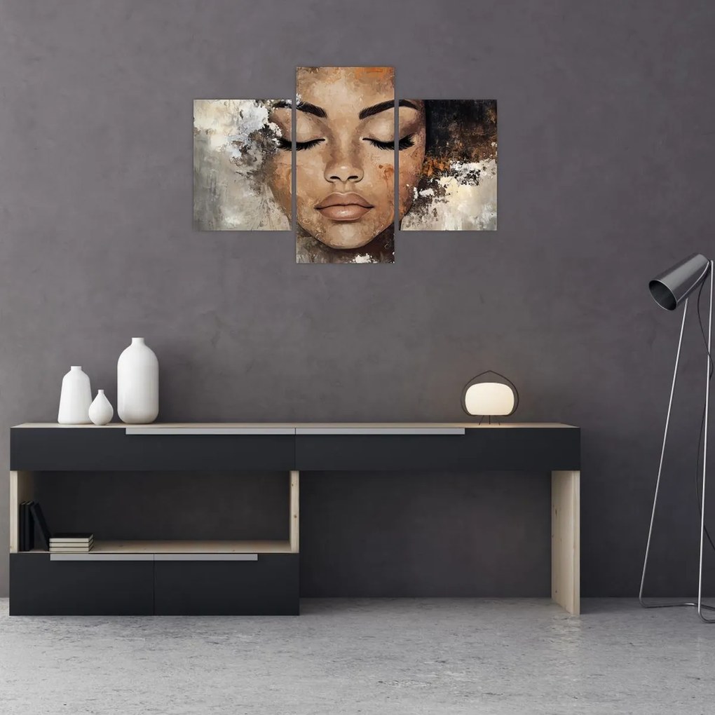 Kép - Női portré (90x60 cm)