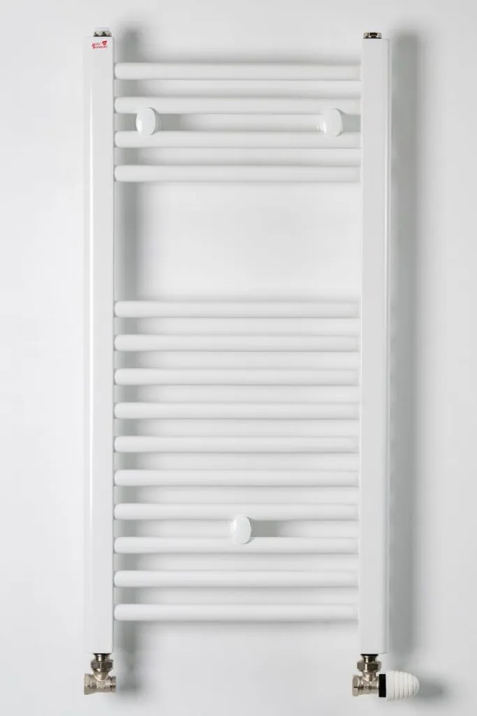 Viva Platinum Therm törölközőszárító radiátor - EGYENES - fehér - 400 x 800 mm