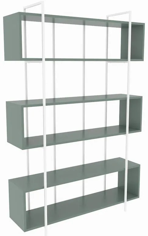 könyvespolc Bruti - Green, White