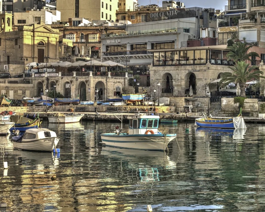 Poszter 50x40cm St Julians Bay, Assaf Frank