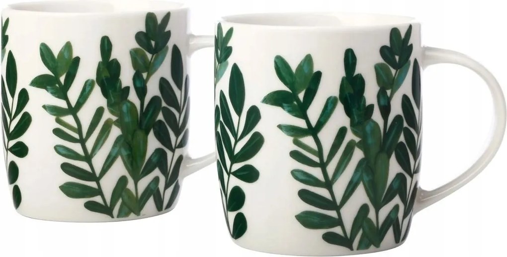 Haven bögrekészlet, 2 db, 380 ml, fehér