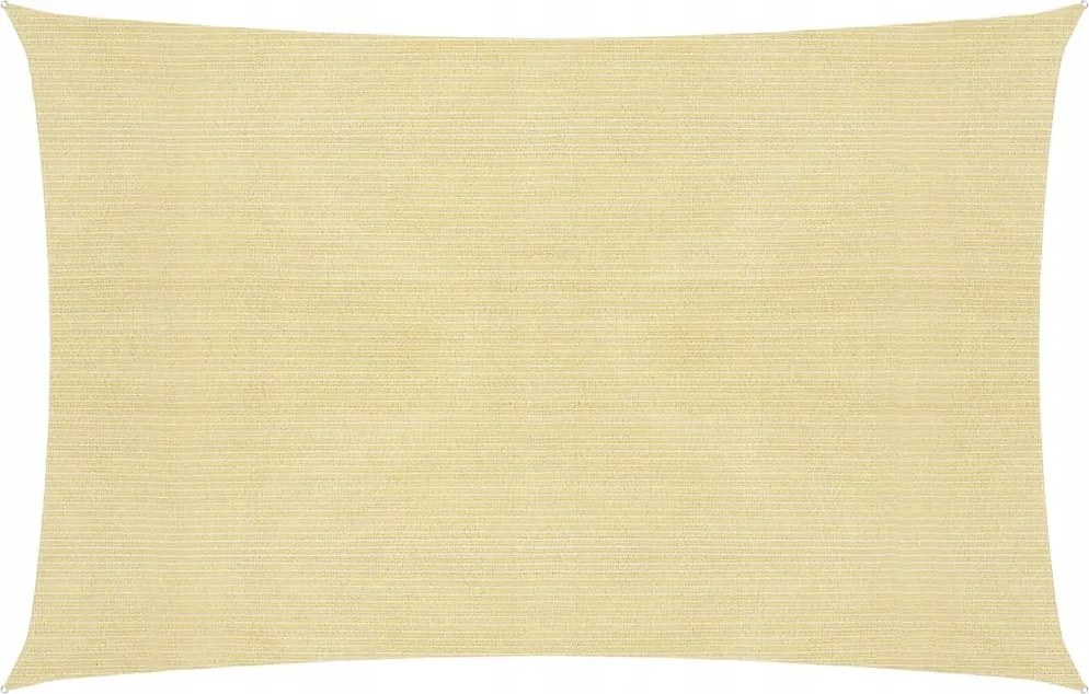 Napvitorla, 160 g/m², bézs, 5x8 m, Hdpe