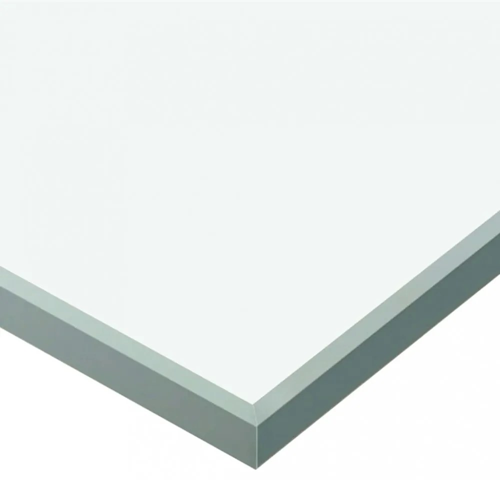 ezüstszínű ESG üveg és alumínium tolóajtó 90 x 205 cm